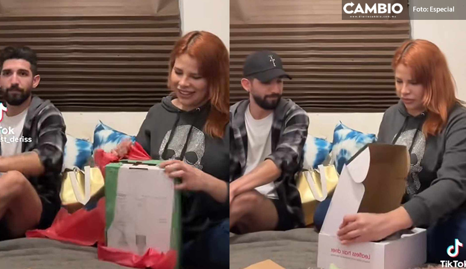 ¡Qué poca! Joven se indigna por regalo “pirata” de su novio en Navidad (VIDEO)