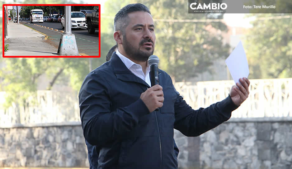 ¡Qué siempre no! Descarta Adán Domínguez instalación de parquímetros en zona de la Upaep (VIDEO)
