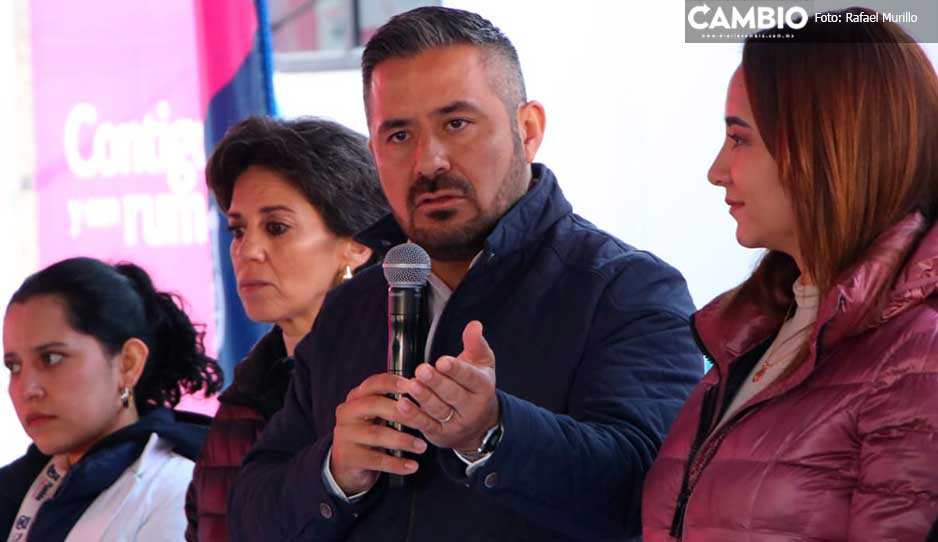Reitera Adán Domínguez colaboración con el estado en torno a La Cuchilla (VIDEO)