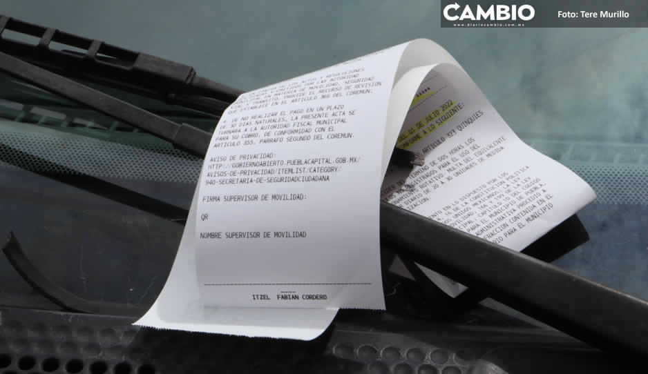 ¡Cambio de planes! Sí habrá multas por mal uso de parquímetros en Puebla Capital (VIDEO)