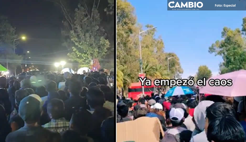 VIDEO: Lleno total en la Feria de Puebla para ver a Cartel de Santa