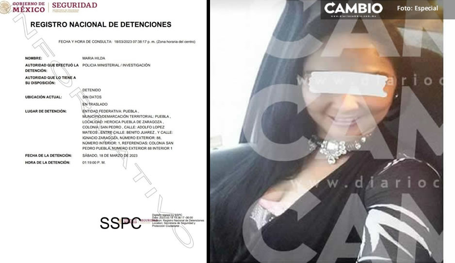 Reaprehenden a Liliana N, acusada de explotar a mujeres indígenas en San Manuel
