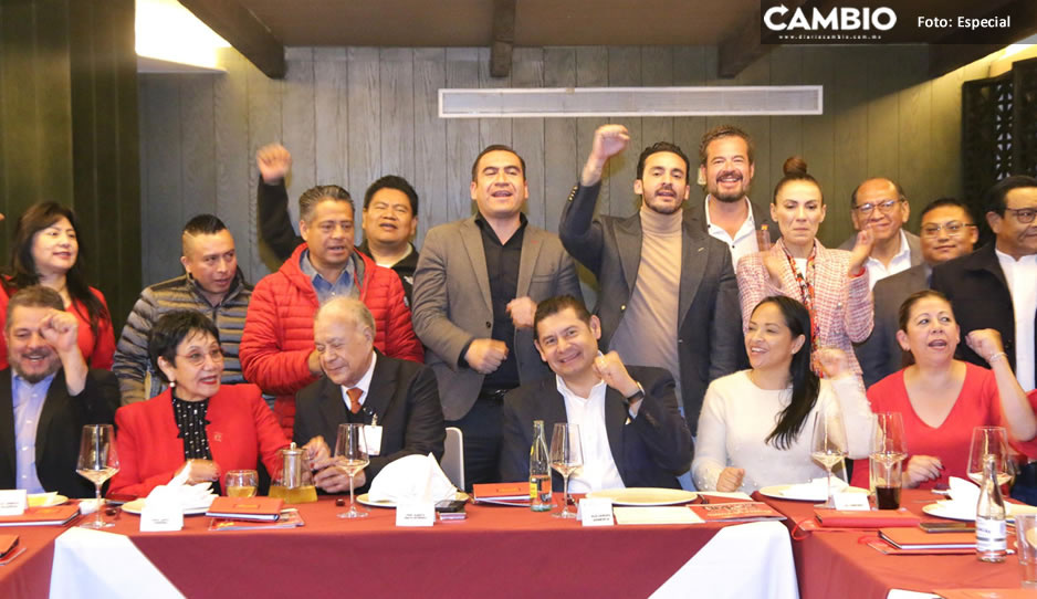 Se reúne Armenta con diputados y dirigente nacional del PT: “Agradezco el respaldo que me han brindado”