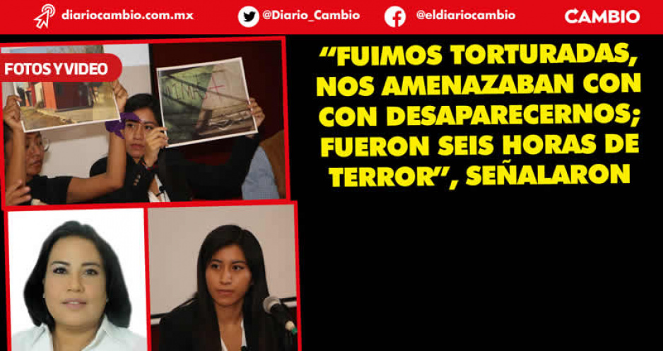 Policías de Izúcar detuvieron el 8M a 5 mujeres, las torturaron y las multaron; señalan a Irene Olea como responsable
