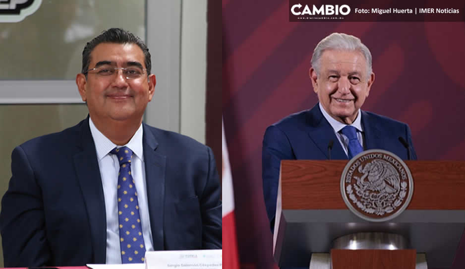 Sergio Salom&oacute;n en espera de que AMLO confirme asistencia a su primer Informe de labores (VIDEO)