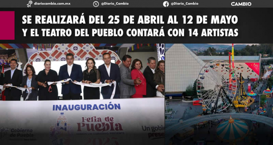Feria de Puebla 2024: 17 días para disfrutar de shows circenses, pista de hielo y conciertos