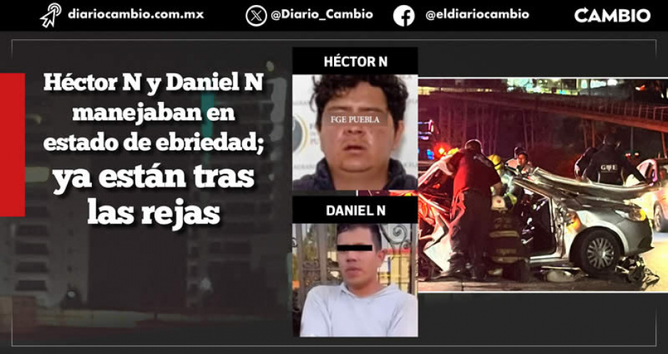 Tres poblanas se debaten entre la vida y la muerte por culpa de cafres borrachos
