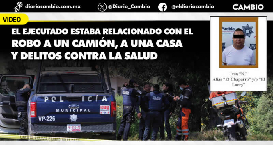 Ejecutan a el Chaparro: encuentran su cadáver semidesnudo y con el tiro de gracia