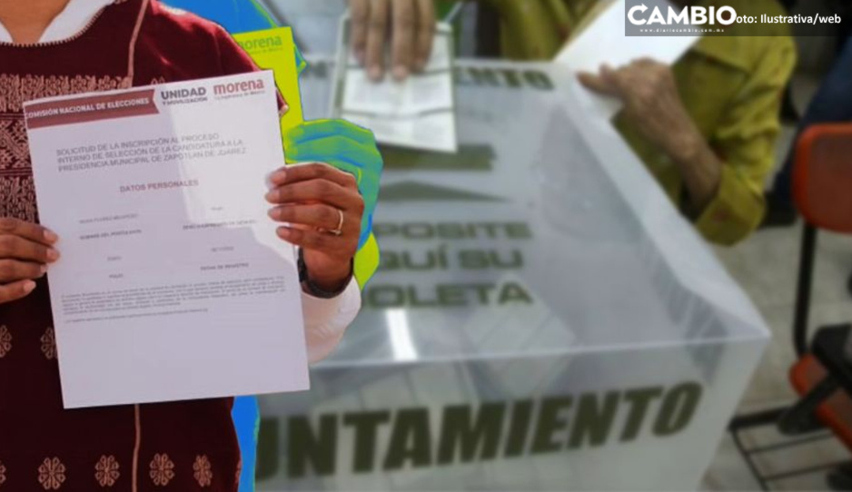 En Puebla, 2 mil 500 aspirantes se han registrado para alguna alcaldía o diputación por Morena