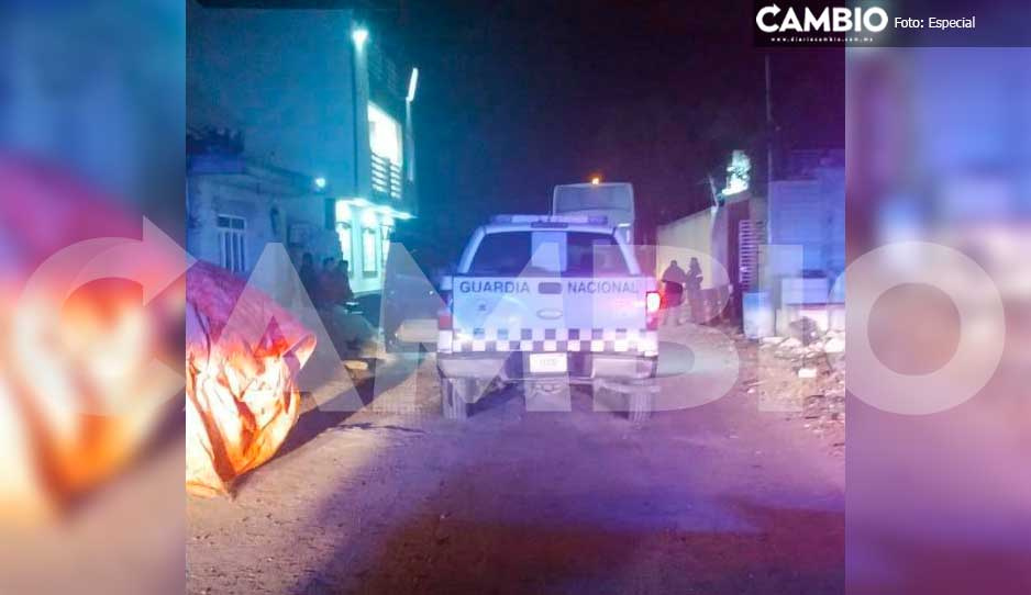 Se desata balacera entre elementos de la GN y asaltantes de transporte de carga en Huixcolotla