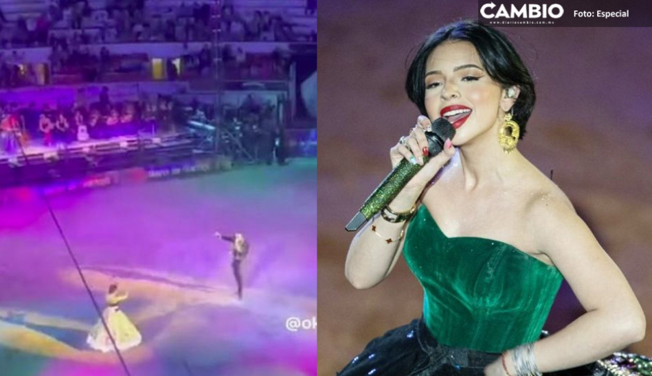 Ángela Aguilar fracasa en la Feria de San Marcos, no llenó concierto y
