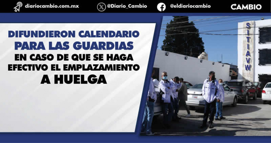 Sindicato de Volkswagen oculta negociación salarial, pero difunde calendario de huelga