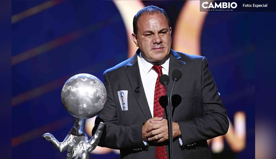 Sin Yolanda Maricarmen; Cuauhtémoc Blanco llora al recibir honores en el Salón de la Fama (VIDEO)