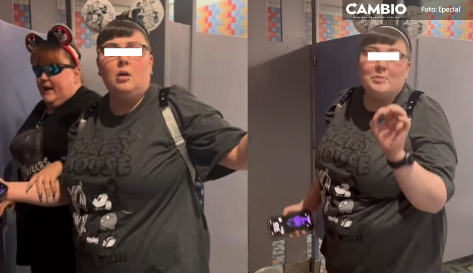 &quot;Odio a los mexicanos&quot; Gringa discrimina a turista por hablar español en Disneyland (VIDEO)