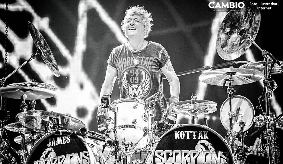 ¡Hasta pronto! Muere James Kottak, ex baterista de Scorpions