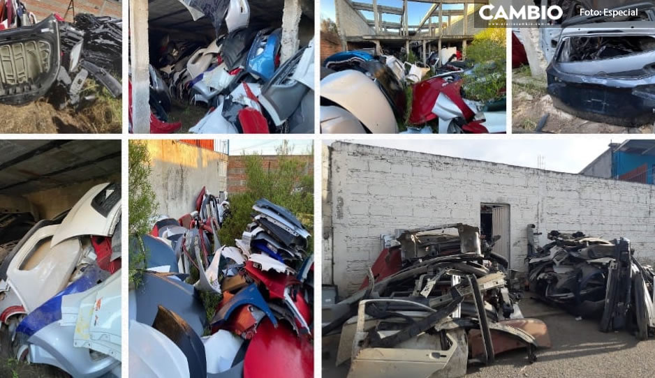 Localiza FGE bodega de autopartes robadas en Barranca Honda