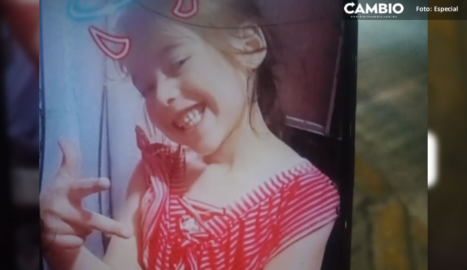 ¡Ayúdala a regresar a casa! Neri Sánchez de siete años desapareció en pleno Zócalo de Texmelucan