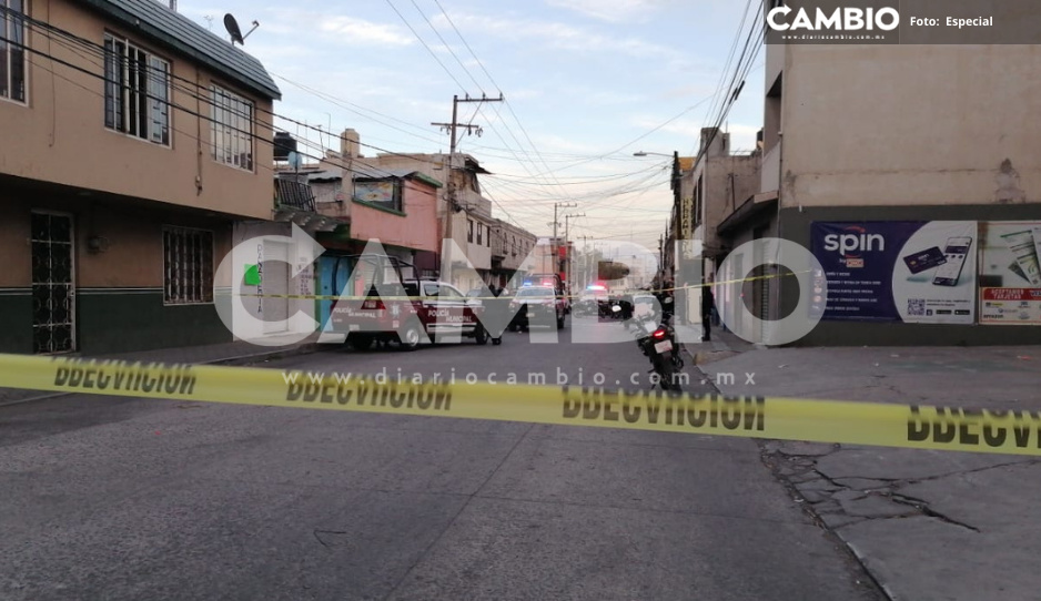 Lo rafaguean y matan en Texmelucan (VIDEO)