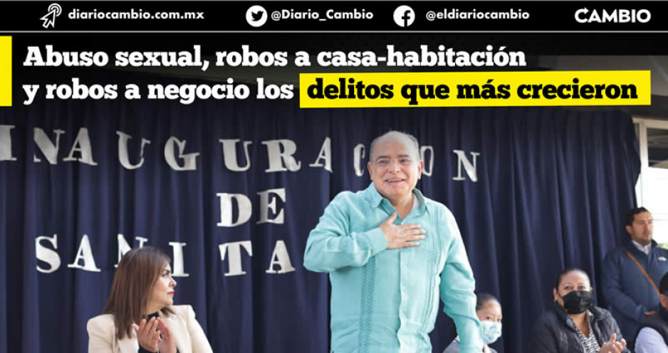 Con Pepe Márquez aumenta delincuencia en Zacatlán: creció 8 % la incidencia en 2022