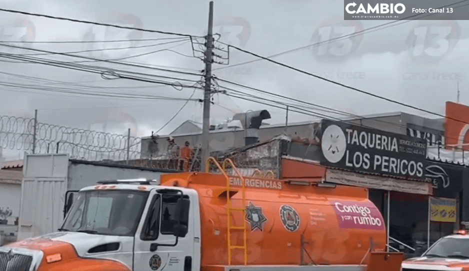 Explota tanque de gas en taquería de Prolongación Reforma (VIDEO)