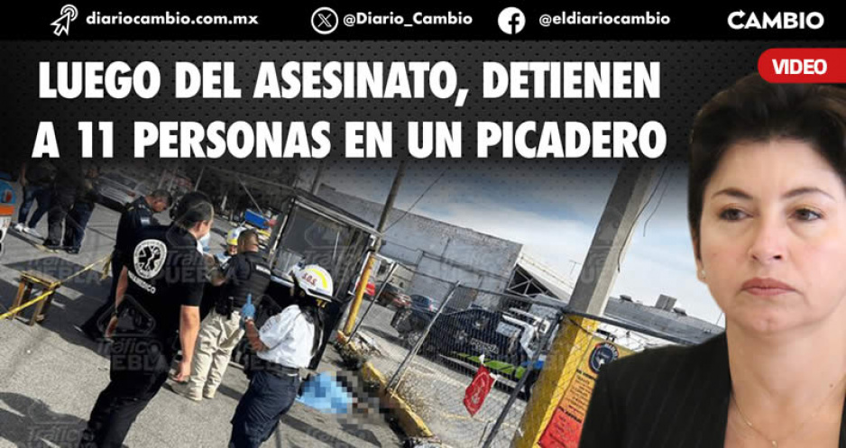 SSC detiene a once personas por asesinato de lavacoches en el mercado Independencia