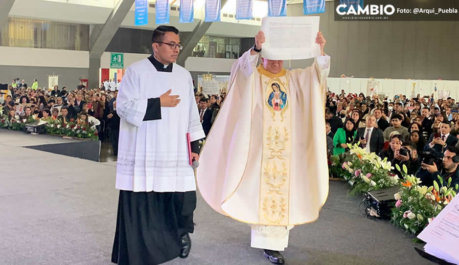 Francisco Javier Martínez es ordenado nuevo obispo auxiliar de Puebla