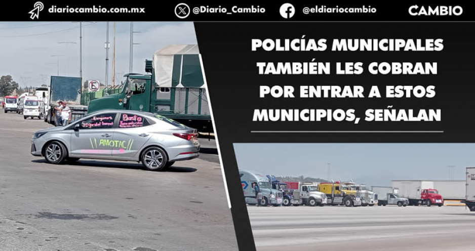 Transportistas están cansados de ser asaltados en Texmelucan y Esperanza: Delegado de Amotac