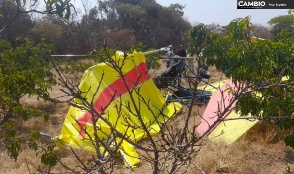 Identifican como Alfredo y Andrés a víctimas de accidente de aeroplano en Cohuecan