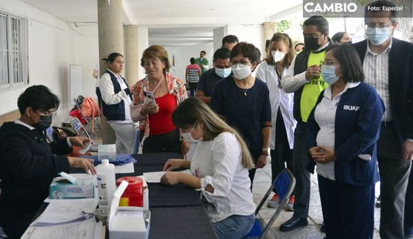 Realizan Jornada Universitaria “La BUAP cerca de ti” en San Pedro Zacachimalpa