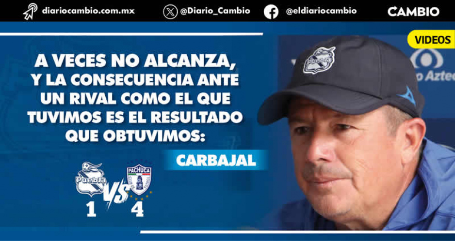 Pachuca exhibe al Club Puebla en casa (VIDEOS)