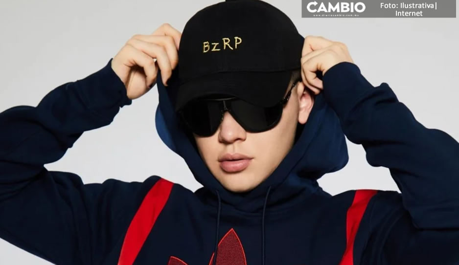 FOTO: ¡Tallado por los mismos ángeles! Así luce BZRP si lentes ni gorra