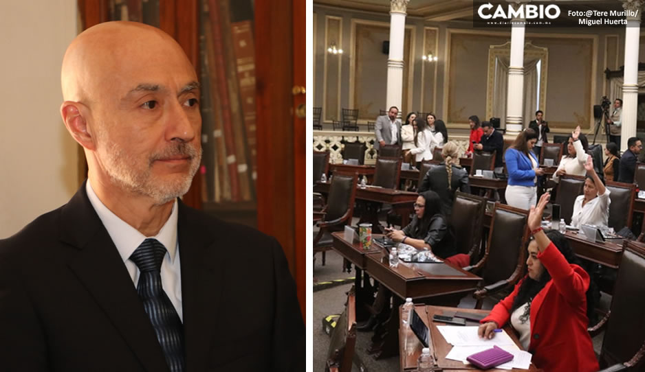 Congreso de Puebla avala la renuncia del magistrado Carlos Palafox al TSJ (VIDEO)