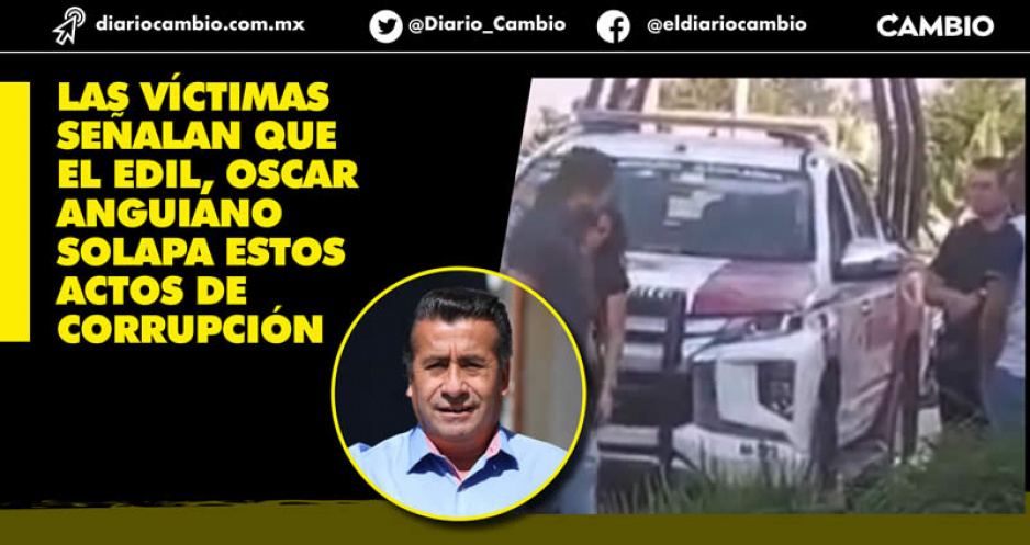 Acusan a policías de Tlalancaleca de extorsionar transportistas: les piden hasta 20 mil pesos