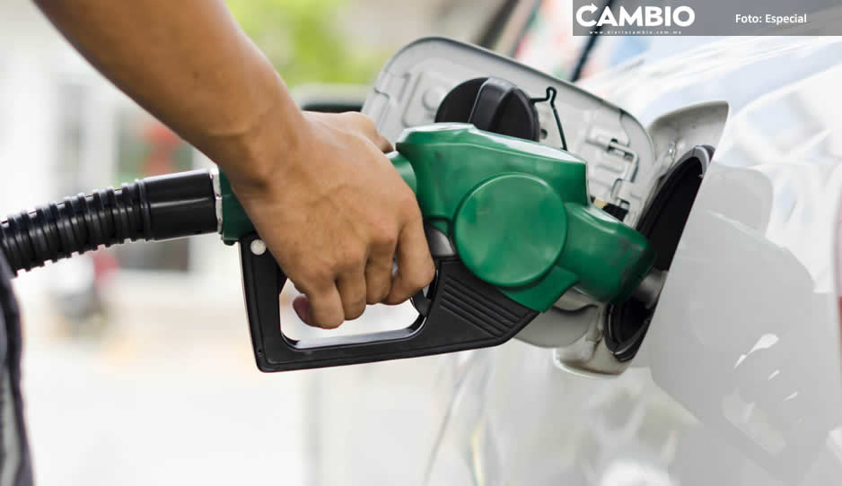 Costo de combustibles se mantuvo durante 2023 en Puebla, hubo disminución pírrica