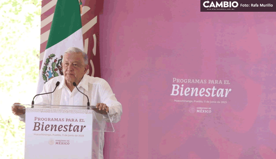 AMLO anuncia que pensión de adultos mayores aumentará un 25 % para 2024
