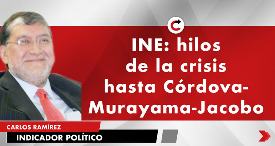 INE: hilos de la crisis hasta Córdova-Murayama-Jacobo