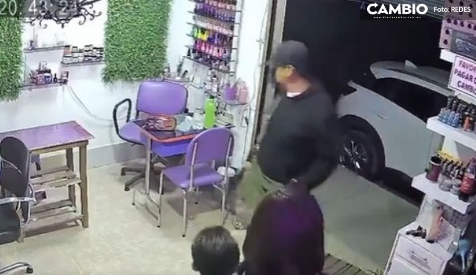 ¡Pequeño héroe! Pide ayuda a gritos y frustra robo en estética de Tizayuca (VIDEO)