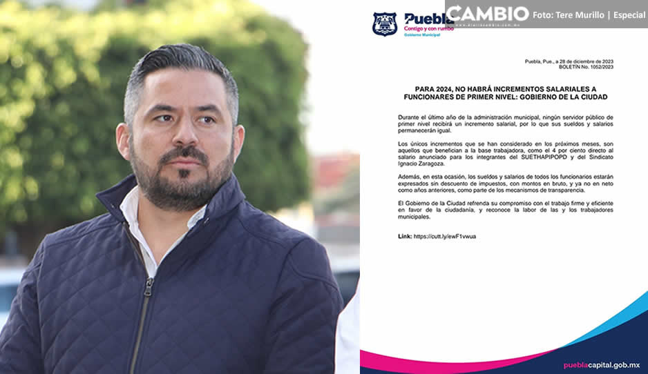 Niega Ayuntamiento incremento salarial de 42% a Adán: se transparentó sueldo bruto