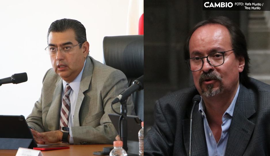 Pide Sergio Salomón a Enrique Glockner padrón de piezas de los museos de Puebla