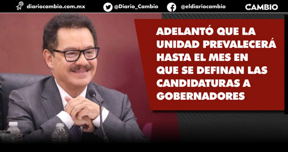 Morena seguir&aacute; unido despu&eacute;s de que sea elegido el coordinador nacional para 2024: Nacho Mier