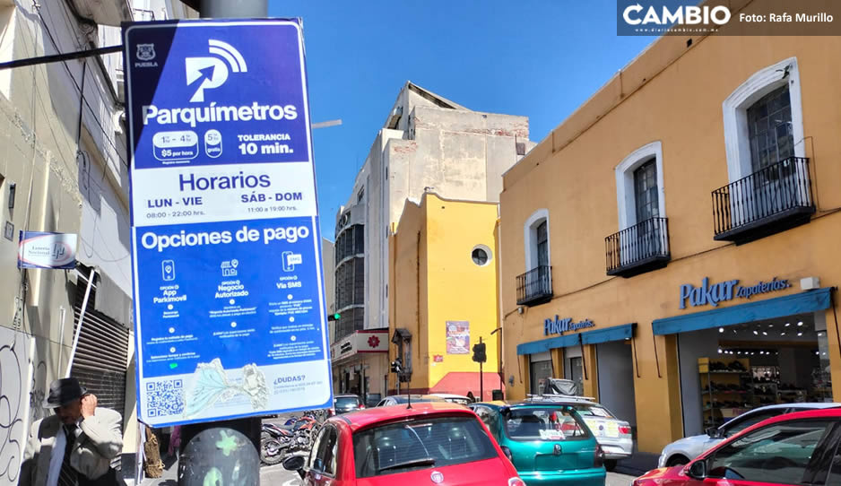 Alistan Pasaporte Turístico para que visitantes no paguen parquímetros en Puebla