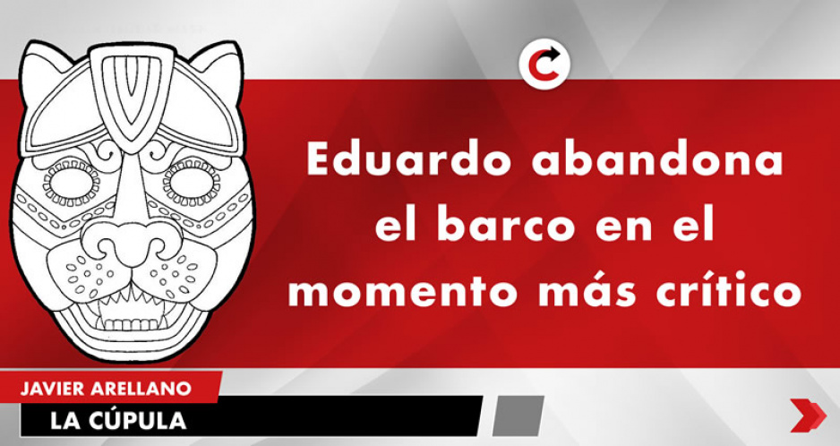 Eduardo abandona el barco en el momento más crítico