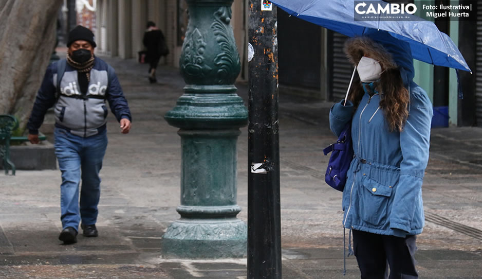 ¡No guardes la chamarra! Puebla tendrá temperaturas bajas por frente frío 35
