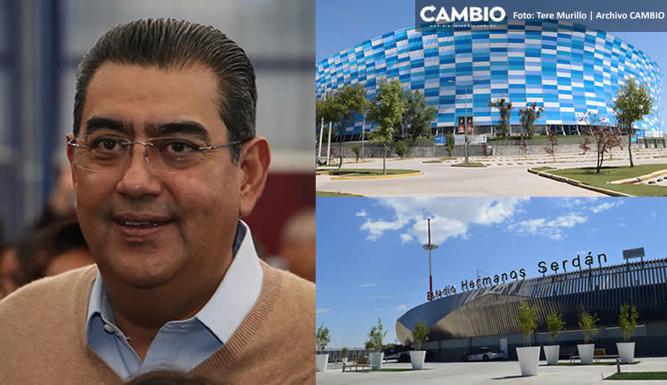 Gobierno de Puebla entrega concesiones del Estadio Cuauhtémoc y Hermanos Serdán (VIDEO)