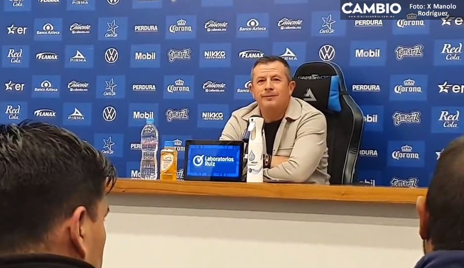 Este será el comienzo de una buena racha, asegura Carbajal tras victoria del Club Puebla (VIDEO)