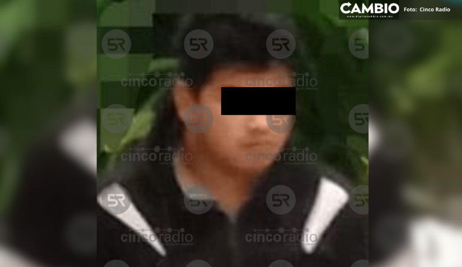 Detienen a David R., presunto feminicida de Genoveva en Xicotepec