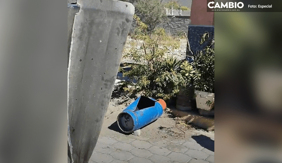 Explosión de tanque de gas deja dos lesionadas y daños materiales en domicilio de Tehuacán