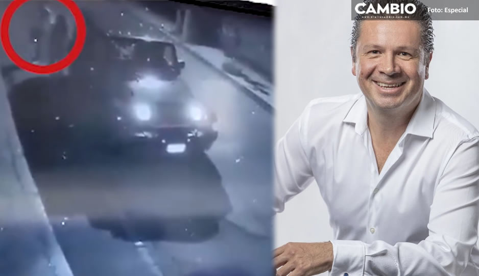VIDEO: Captan a Julio Lorenzini hasta las chanclas intentando evadir el alcoholímetro en San Pedro Cholula