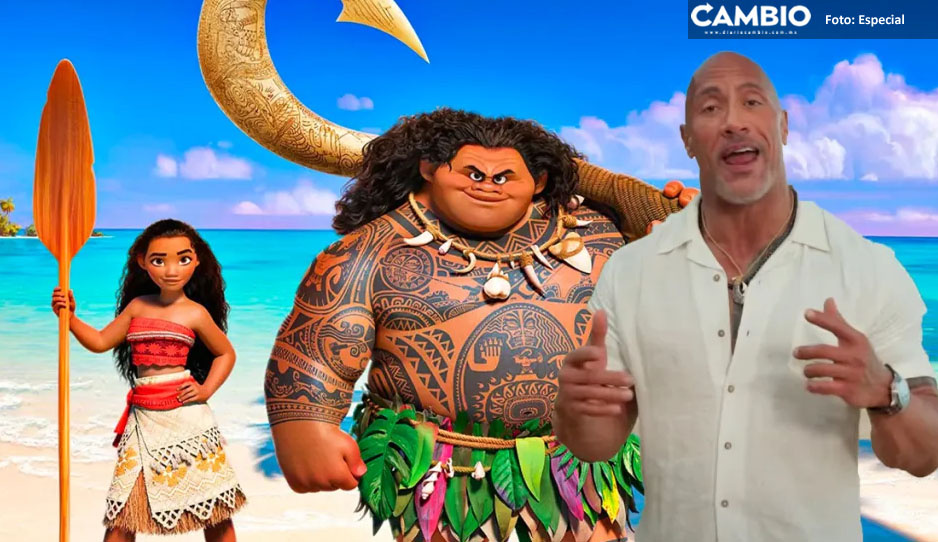 Dwayne Johnson confirma pelicula live action de Moana (VIDEO)