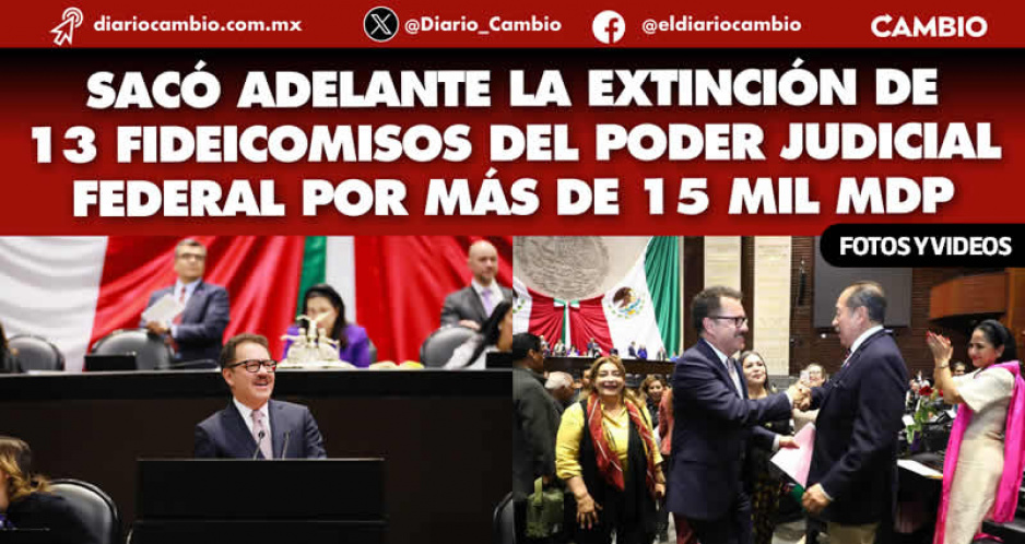 Saca Nacho Mier eliminación de fideicomisos del Poder Judicial Federal y Ley de Ingresos 2024